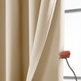 thumbnail image 4 of CQCYD Liquidation à Moins de 5 $ Panneau de Rideau Occultant, Rideaux Paire de Panneaux de Rideau 39 Po L X 78 Po L Ensemble de Rideaux Empilables Rideaux Élégants pour Chambre Rideaux à Oeillets Rideaux, 4 of 6