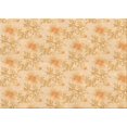 thumbnail image 1 of Ahgly Company Tapis Rectangulaire Orange Lavable en Machine, 6 Pieds x 9 Pieds, 1 of 7
