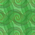 thumbnail image 1 of Ahgly Company Machine Washable Indoor Square Transitional Neon Green Area Rugs, 8' Square, 1 of 7