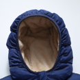 thumbnail image 4 of SYNPOS Manteau d'Hiver Épais à Capuche pour Petit Garçon Fille 4-5T, 4 of 12