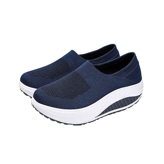 Chaussures de Sport Respirantes en Maille Décontractées pour Femmes Grande Taille d'Été