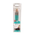 thumbnail image 1 of Royal & Langnickel - 4pc Gold Taklon All Media Round Variety Paint Brush Set, 1 of 6