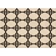 thumbnail image 1 of Ahgly Company Tapis Rectangulaire Lavable en Machine Intérieur Transitionnel Marron Café, 6 Pieds x 9 Pieds, 1 of 7