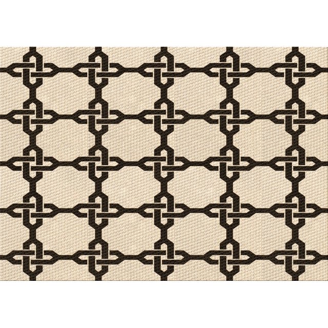 Ahgly Company Tapis Rectangulaire Lavable en Machine Intérieur Transitionnel Marron Café, 6 Pieds x 9 Pieds
