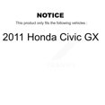 thumbnail image 2 of Transit Auto Rear Brake Drum Shoes and Spring Kit for Car 2011 Honda Civic GX K8N-100538, 2 of 11