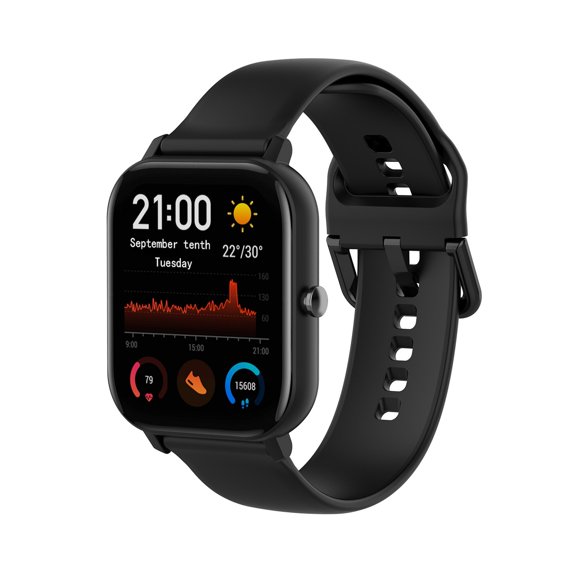 Hearth & Gear Silicone Sports Sweat Proof Solid Color Watch Band With Convenient Adjustment And Wide Compatibility Compatible With Smartwatch Gbd200-1 Ga2100vb-1a Men Digital Women Solar Wheel Watch