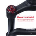 thumbnail image 3 of BOLANY BOLANY FKA006 26-Inch Magnesium Alloy Fat Tire Bicycle Fork for Snow and Beach Riding, 135mm Shock Absorption, Wire Control Suspension, Black Color, 3 of 6