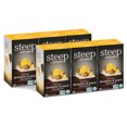 thumbnail image 1 of Steep by Bigelow Rooibos Biologique au Pissenlit et à la Pêche et Thé Vert, Mélange Botanique Bien-être, Boîtes de 20 Unités (6/caisse en Vrac), 1 of 6