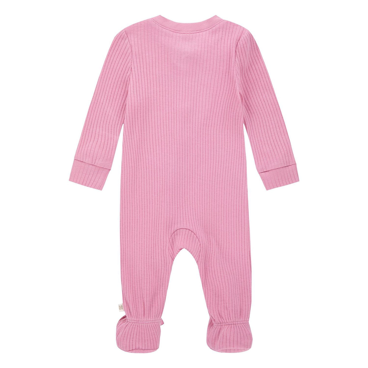 Huggies® Baby Girls' Layette Organic Cotton Ruffled Footed Coverall