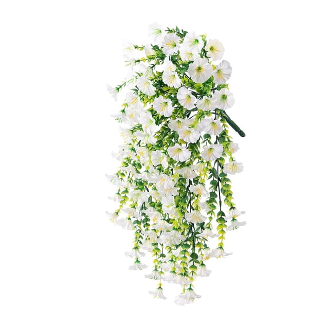 JilgTeok 3 Packs Simulated Roses Artificial Flower Plastic Wrapping Plants Fake Flowers Vines for Home Garden Porch Yard Living Room Ceiling Spring Decoration Clearance