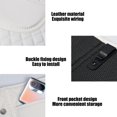 thumbnail image 4 of Rbaofujie Desk Chair Cushion Car Seat Back Kick Pad White Back Seat Four Seasons General Rear Child Protective Pad Model Protective Pad Gaming Chair Cushion, 4 of 6