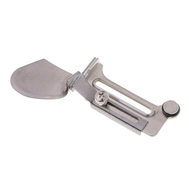 Classeur à Ruban pour Bord Plié, Format 2, en Métal Fer durable, Conçu pour les machines à Coudre Industrielles. Cet Attache-Classeur à Pliage Simple Offre une Finition des Bords des Deux Côtés et Convient à la Couture à Bord Simple. la Taille Est 3/16, et Il Présente une Finition Métallique Épurée. Idéal pour les Accessoires de machine à Coudre et les Fournitures de Reliure.