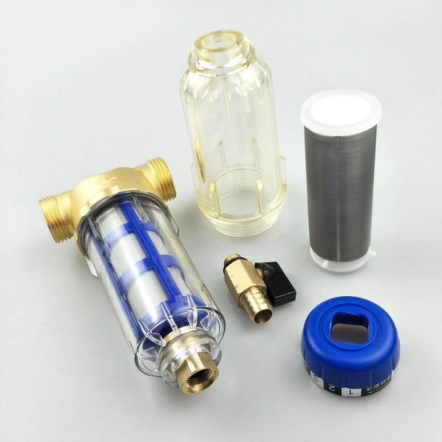VONKY Whole House Water Prefilter System Water Filter Purifier System Reusable 6inch