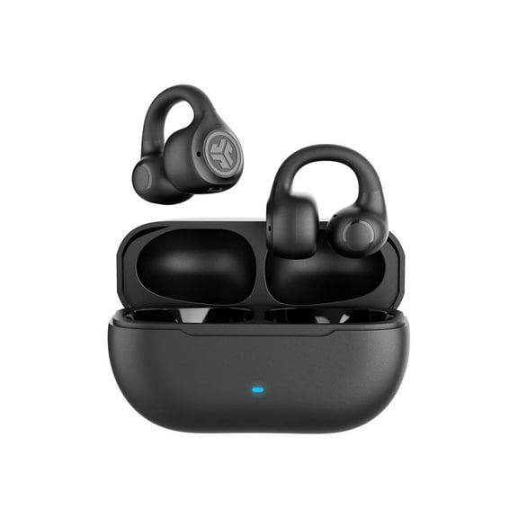 JLab Flex True Wireless Open Earbuds - Black