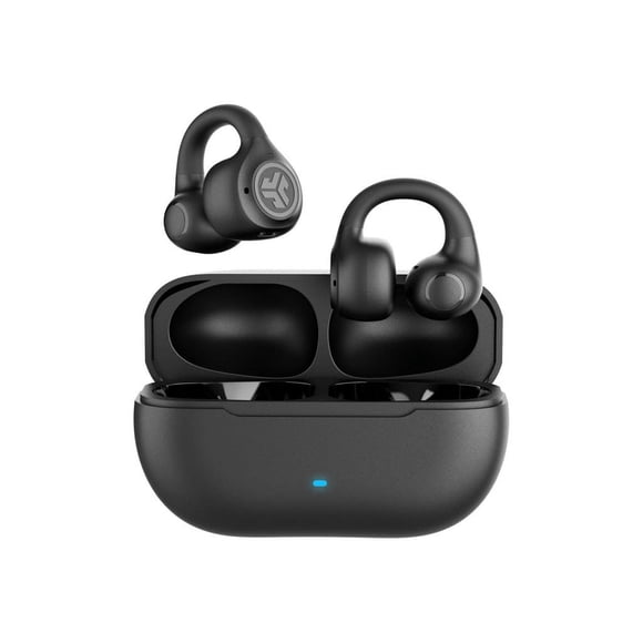 JLab Flex True Wireless Open Earbuds - Black