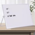 thumbnail image 1 of Desktop White Board Multifunctional Portable Double Sided Magnetic Rotating Desktop Dry Erase Board for Home School Office, 1 of 7