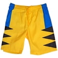 thumbnail image 4 of X-Men's Wolverine Character Costume Board Shorts-3XLarge (48-50), 4 of 5