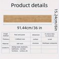 thumbnail image 4 of 5 Rouleaux d'Autocollants de Plancher Épaissis Imitation Grain de Bois Bricolage, Mousse Pelable et Autocollante Auto-, 4 of 5