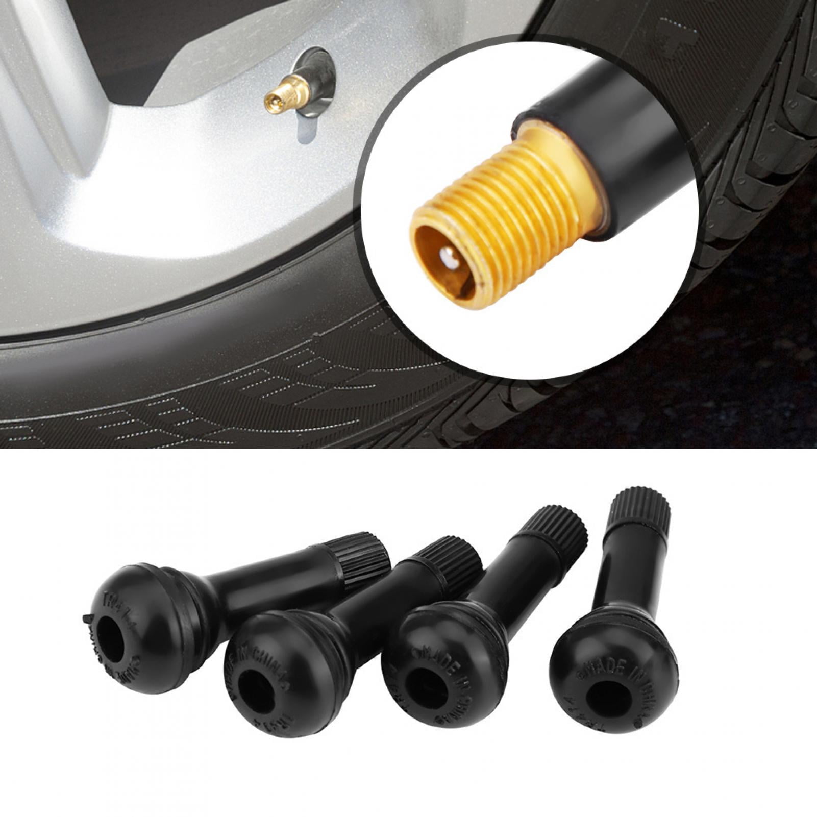 Lot De 100 Valves TR413 – Caoutchouc Ozone-résistant, Pour Voitures, Motos, Vélos, Tubeless