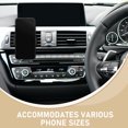 thumbnail image 3 of HONMEET 2Pcs Dashboard Phone Holder with Space Saving Design and Adjustable Angle Black, 3 of 8