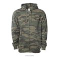 thumbnail image 1 of Independent Trading Co. SS4500Z Midweight Full-Zip Hooded Sweatshirt, 1 of 1