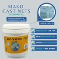 thumbnail image 4 of YCS 123473 5 ft. 3 by 8 in. Lee Fisher Mono Cast Net CBT-S5, 4 of 4