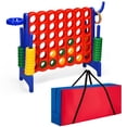 thumbnail image 1 of Costway Giant 4 in A Row Jumbo 4-to-Score Game Set W/Storage Carrying Bag for Kids Adult, 1 of 10