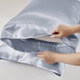 thumbnail image 3 of Ensemble de draps en satin Madison Park Essentials, 3 of 9