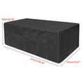 thumbnail image 1 of Garden Heavy Duty Waterproof Patio Furniture Outdoor Large Rattan Table Cover, 1 of 7