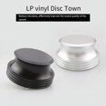 thumbnail image 4 of LP Vinyl Turntable Disc Stabilizer Record Weight Metal Silver,Aluminum Record Weight Vinyl Record Stabilizer, 4 of 5