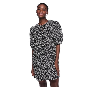 Robe en popeline avec boucle à l’avant George pour femmes