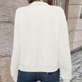 thumbnail image 4 of iHPH7 Vestes Légères pour Femmes Veste à Fermeture Éclair Veste Texturée Vestes pour Femmes Veste de Baseball Mode d'Automne Manteau pour Femmes Blanc G, 4 of 6