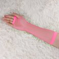 thumbnail image 2 of Unique Bargains Gants Résille Sans Doigts Longueur Coude pour Femmes 2 Paires, 2 of 4