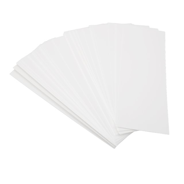 100 Pcs Papier Cartonné Simple et Élégant pour Cartes Postales, Invitations de Fête, Cartes de Vœux, Albums de Scrapbooking
