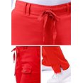 thumbnail image 4 of Adar Pro Sarraus pour Femmes - Pantalon de Sarrau Yoga à Jambe Étroite - P4100T - Pomme - 2X, 4 of 7
