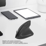Ergonomic Wireless Mouse,Vertical Mouse 2.4G Wireless Vertical Mouse Computer Mice Remarkable Clarity