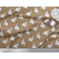 thumbnail image 3 of Soimoi Poly Georgette Fabric Pug Dog Print Fabric by The Yard 52 Inch Wide, 3 of 3