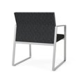 thumbnail image 5 of Gansett Reception Oversize Guest Chair / Silver Steel / Dark Gray / Black, 5 of 5