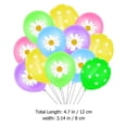 thumbnail image 4 of CIMAXIC Party 62pcs Daisy Pattern Balloon Scene Layout Balloon Party Decor Party Supplies,4.72"X2.36"X0.02", 4 of 4