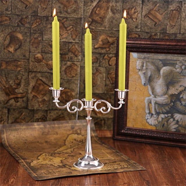 BKER Classic Red And White Candles Diy Power Failure Emergency Long Rod Candles Candlelight Dinner Atmosphere Layout Props Foreign Trade