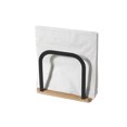 thumbnail image 4 of Metal Standing Napkin Holder With Bamboo Bottom, 4 of 4