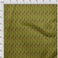 thumbnail image 3 of oneOone Tissu Viscose Georgette Feuilles & Floral Imprimé Bloc Tissu BTY 42 Pouces de Large, 3 of 4