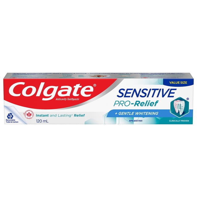 Colgate Sensitive Pro-Relief + Gentle Whitening Toothpaste