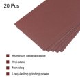 thumbnail image 4 of Uxcell 20 Pack Sandpapers 9" x 3.7" Aluminum Oxide Sanding Sheets Hand Sander Papers 150 Grit, 4 of 5