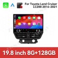thumbnail image 3 of ZWNAV 19.8 Inch for Toyota Land Cruiser LC200 2008-2015 Screen Car Radio Player Android Host IPS Touch Screen Car GPS Navigation Multimedia Player, 3 of 11