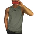 thumbnail image 2 of Fortune Men Quick Dry Running Vest Street Style Tank Tops Fitness Undershirt, 2 of 3
