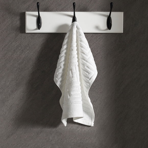 Nilvkv Towel Thickened Soft Absorbent Plain Color Household Wash Face Gift Towel
