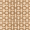 thumbnail image 1 of Ahgly Tapis d'Intérieur Lavable en Machine Carré Transitionnel Pêche Orange Profond, 5 Pieds Carré, 1 of 7