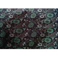 thumbnail image 4 of oneOone Cotton Silk Fabric Leaves & Floral Block Printed Craft Fabric BTY 42 Inch Wide, 4 of 5