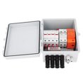 thumbnail image 4 of Photovoltaic Combiner Box, DC Solar Combiner Box Short Circuit Protection 4 String Wide Compatibility Lighting Protection  For RV, 4 of 8